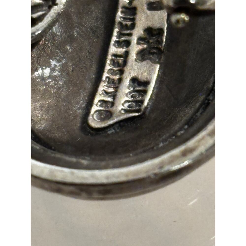 Barry Kieselstein-Cord Equestrian HORSE Sterling Silver EARRINGS Omega Clip 1997 - Picture 7 of 7